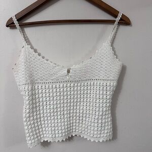 Vintage Victoria’s Secret Crochet Women’s Top